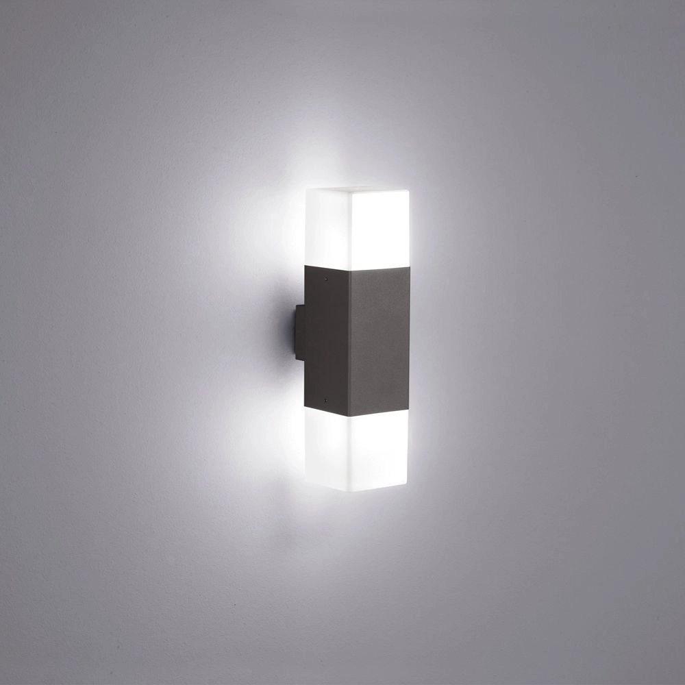 LED lampe d'extérieur Hudson LED 2 lumières anthracite Trio 4017807241525