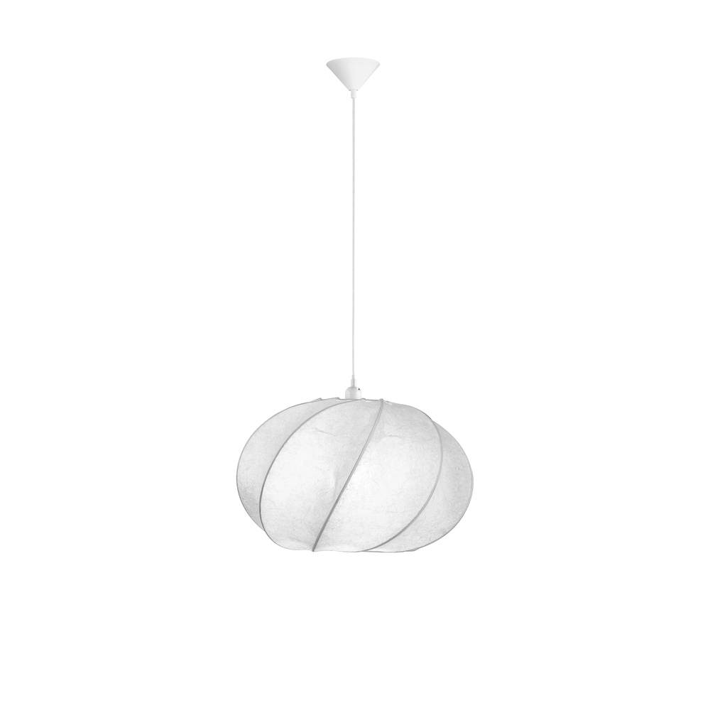 Suspension Bora blanc Ø 55cm Lyora 5212017477446
