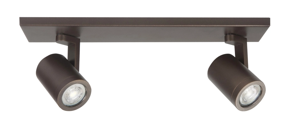 Projecteur de surface à deux lumières Halo choco - GU10