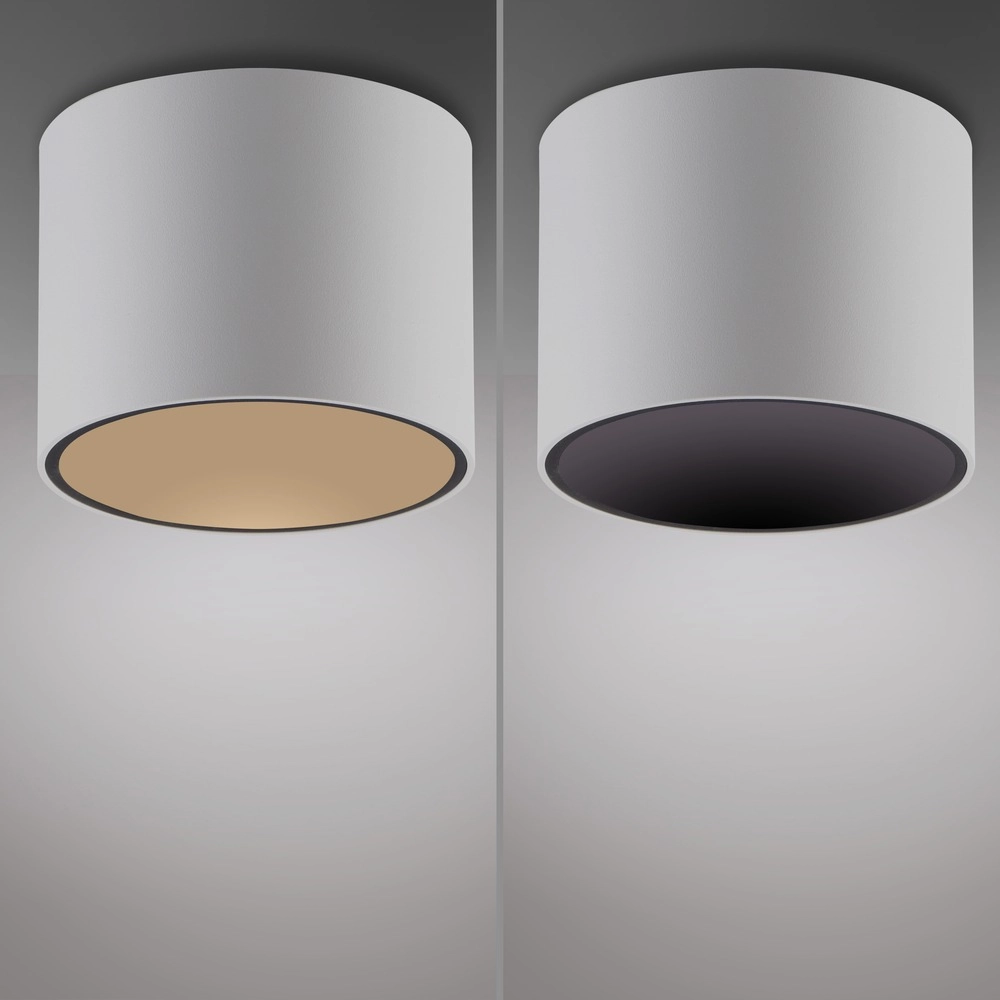 Emplacement monté en surface au plafond Pure Point Ø 11cm - blanc Paul Neuhaus 4012248395639