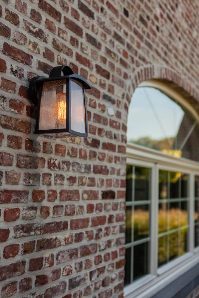 Applique noire Kelsey structure en verre Lutec 6939412047614