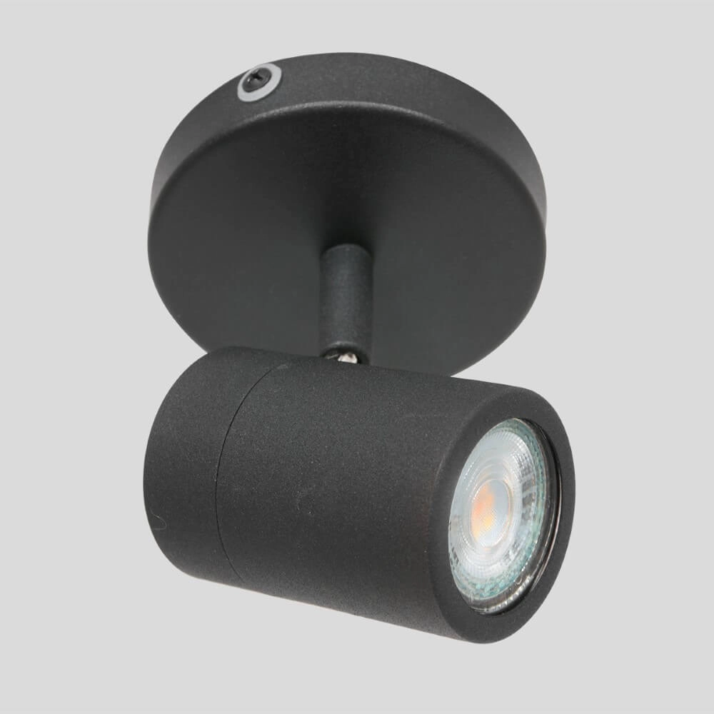 Coin salle de bain Upround LED noir Steinhauer 8712746133479
