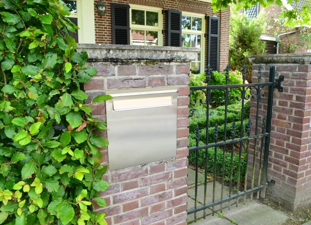 Boîte aux lettres intégrée X400 Acier inoxydable Bobi 6417237050014