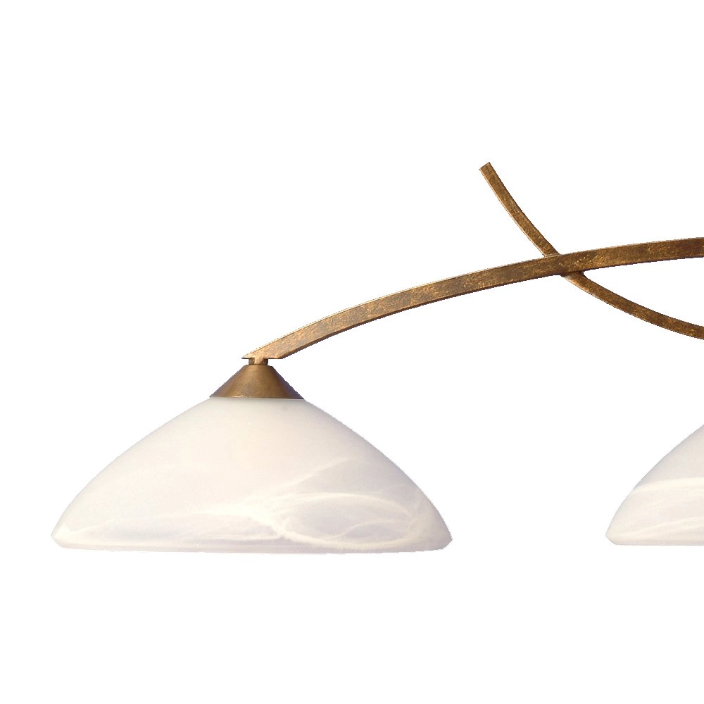 Lampe suspendue salle à manger Verona 1 Brun bronze à 3 lumières Masterlight 8718121005362