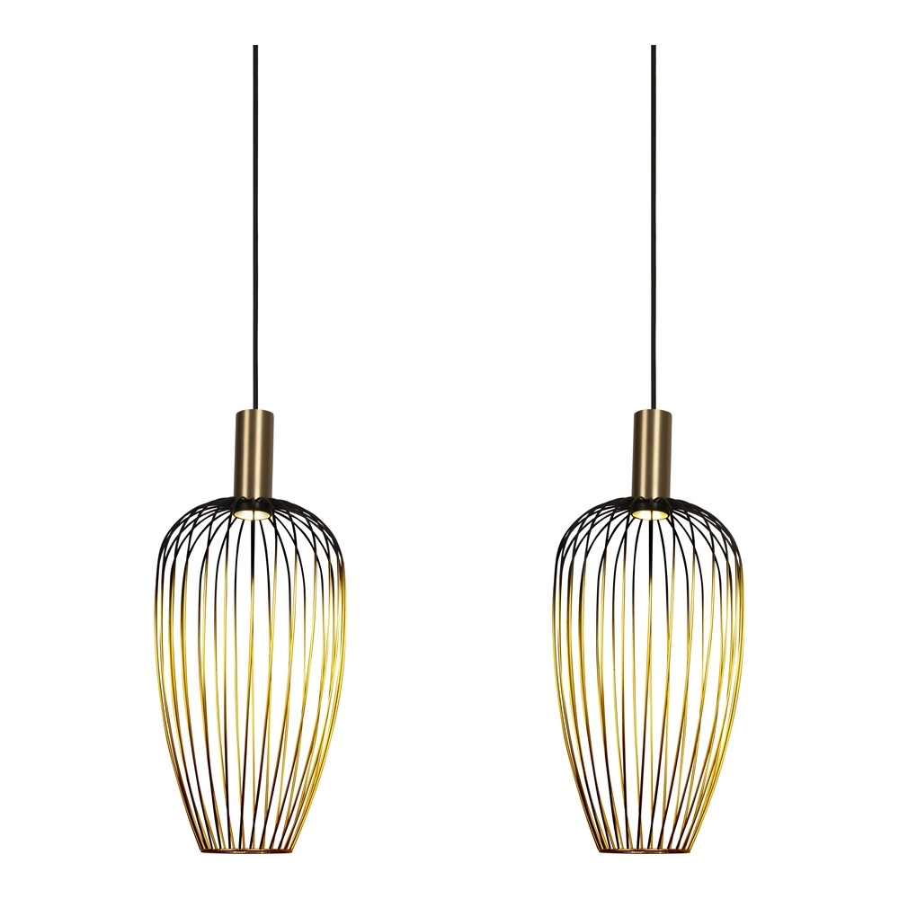 Lampe à fil à 3 lumières Aurelie Or Lucide Vibes 5411212212290