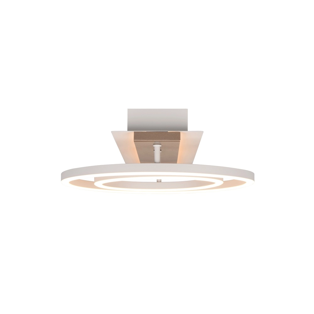 Lampe de plafond Romy Marron moka 35cm Trio 4017807702996