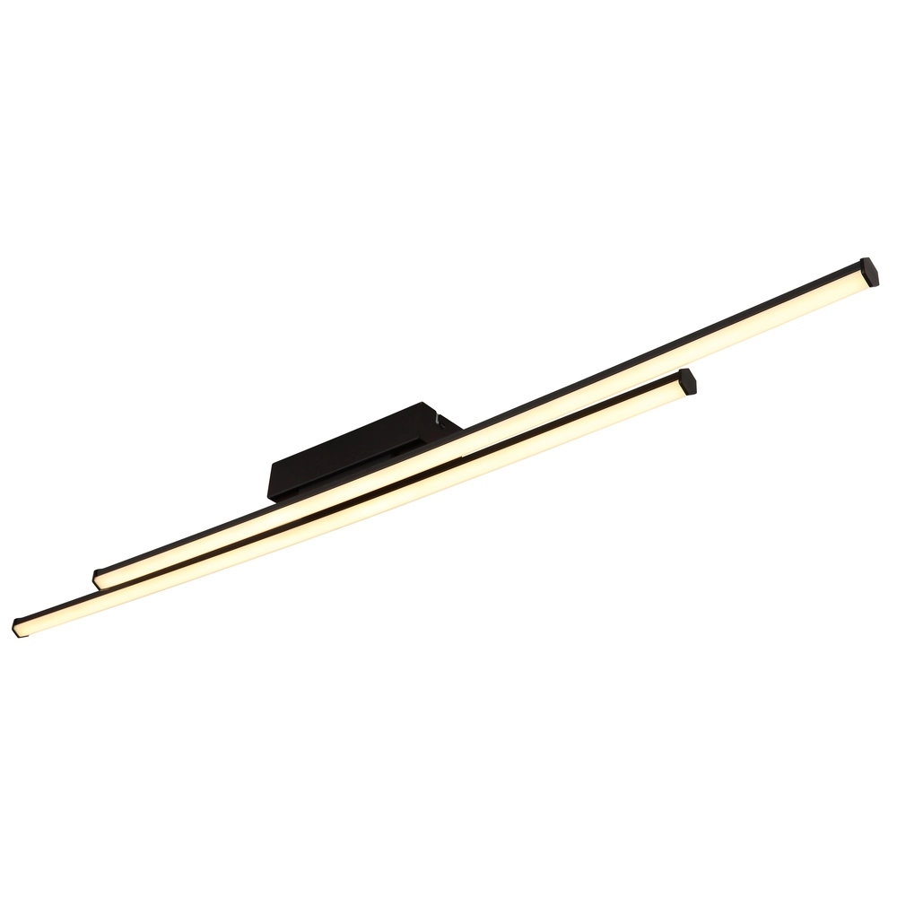 Lampe de plafond moderne Kirina 110 cm noir