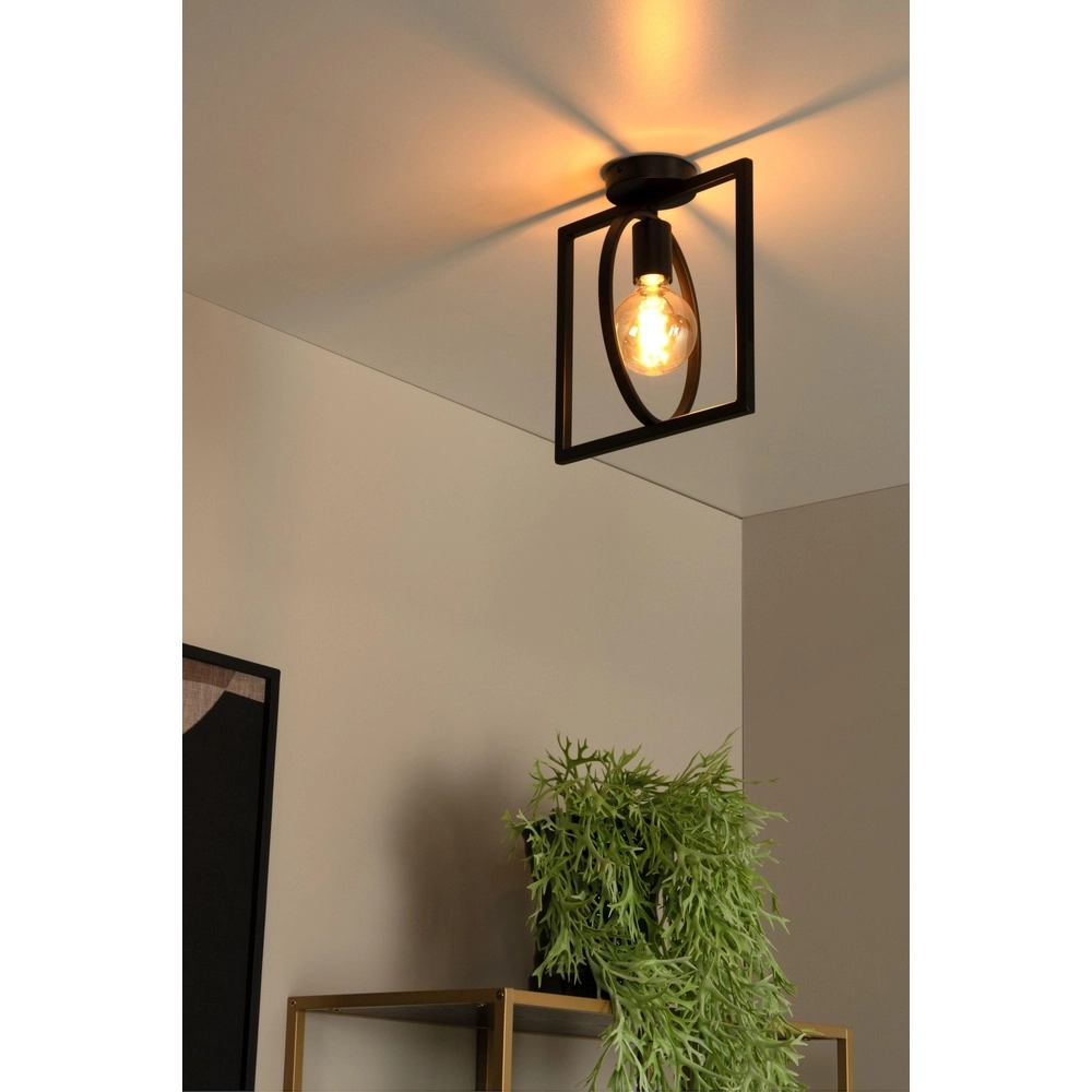 Lampe de plafond unique Suus Noir Lucide 5411212010865