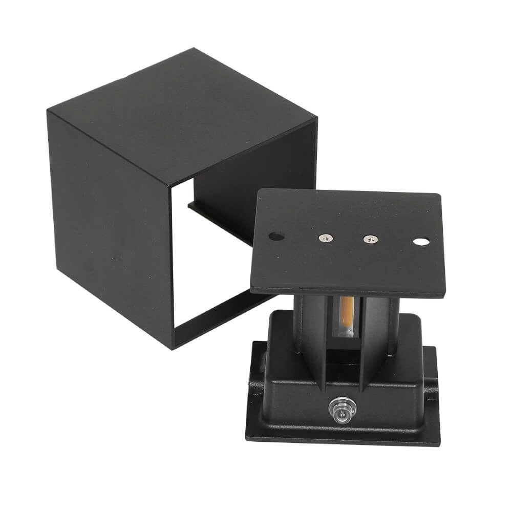 Capteur de lumière haut-bas Logan 10 cm - noir Steinhauer 8712746133295