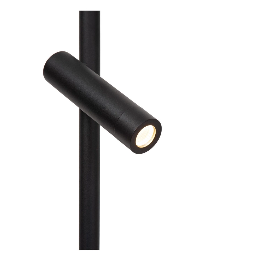 Lampe de lecture Ortolan Noir Lucide 5411212032249