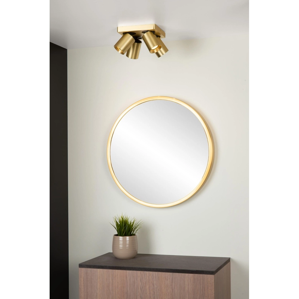Projecteur de plafond Nigel Or 4 lumières Lucide 5411212093011