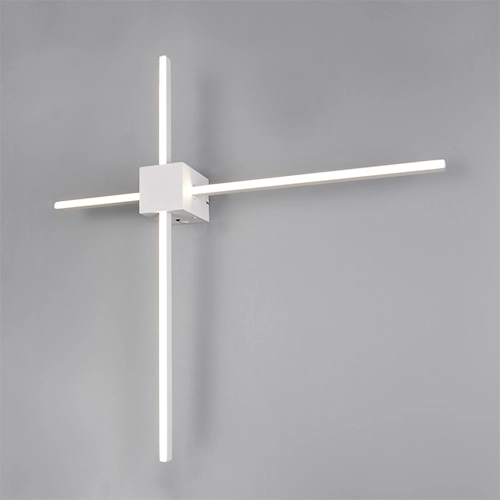 Lampe murale moderne Cassino blanc 67,5 cm Trio 4017807683240