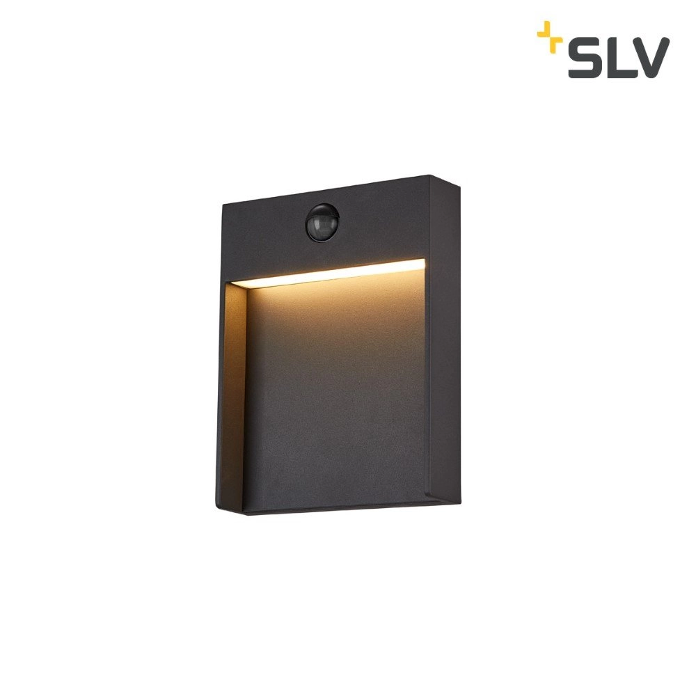 Applique murale LED Flatt Sensor avec capteur de mouvement SLV 4024163231480