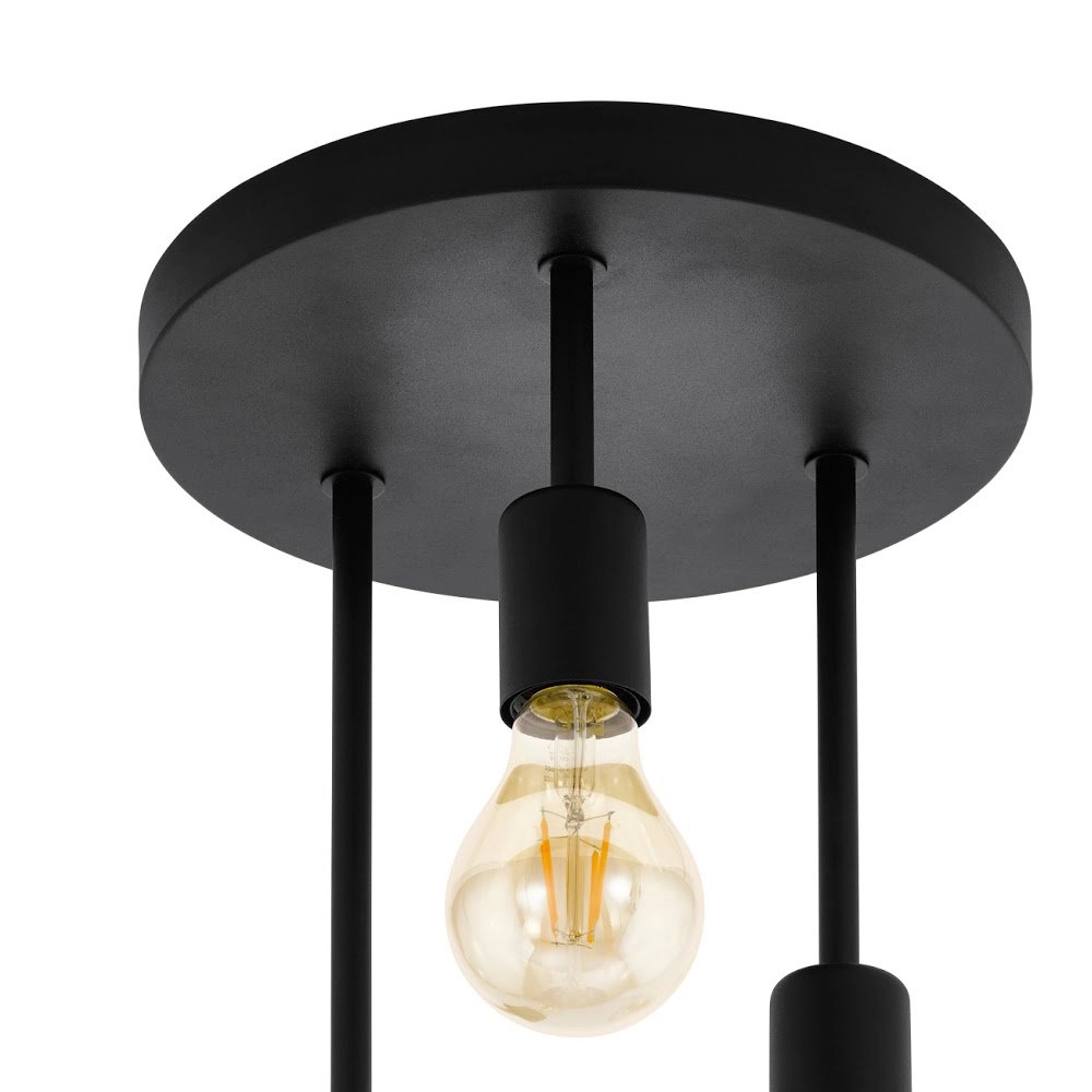 Plafonnier noir Wilmcote Eglo 9002759431266