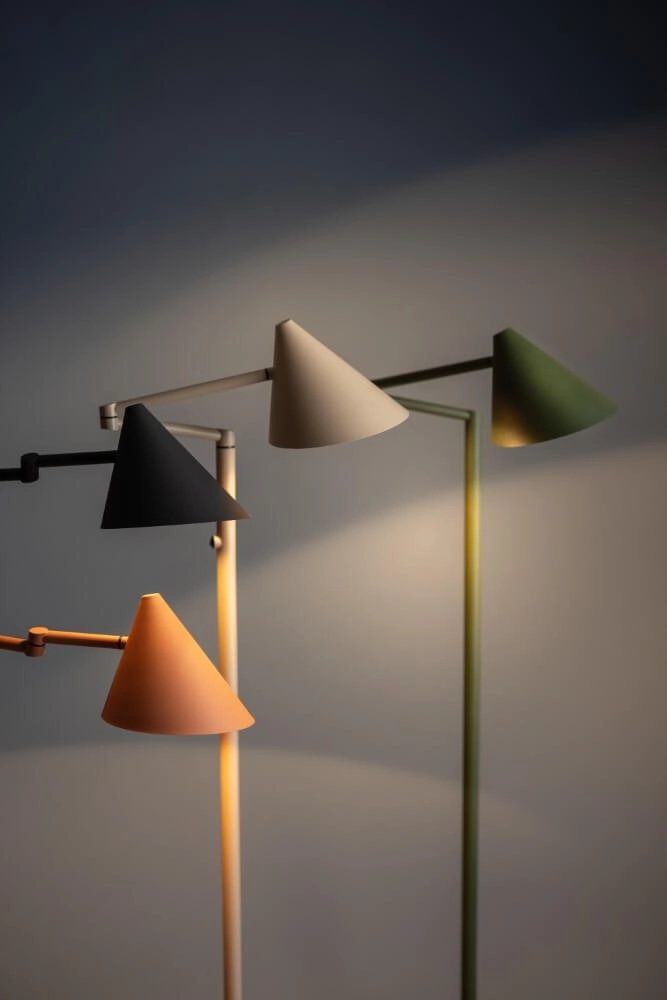 Lampadaire Marvis conception noire ETH 8720195307037