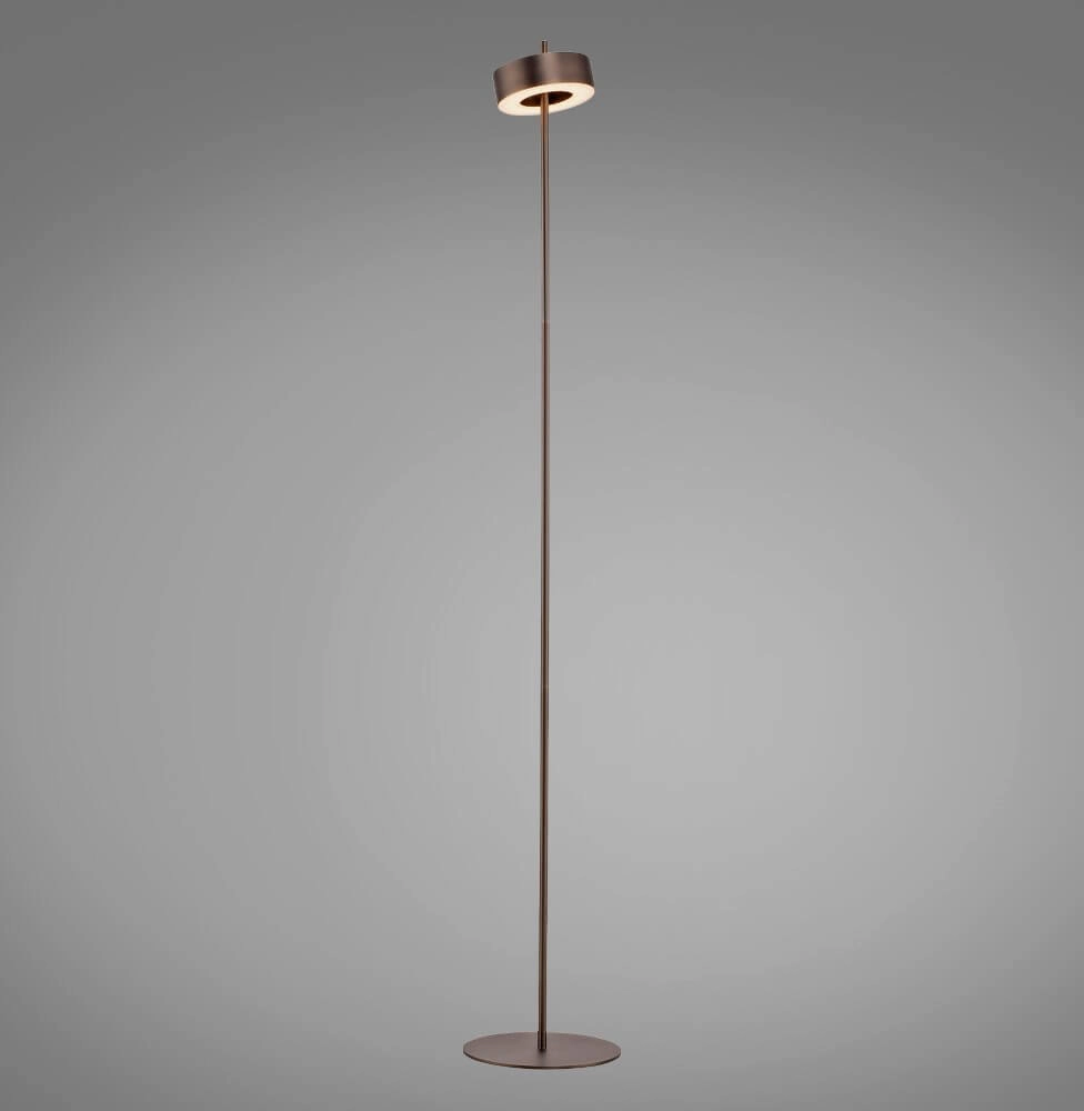 Lampadaire Q-Rotate marron de créateur Paul Neuhaus 4012248383230