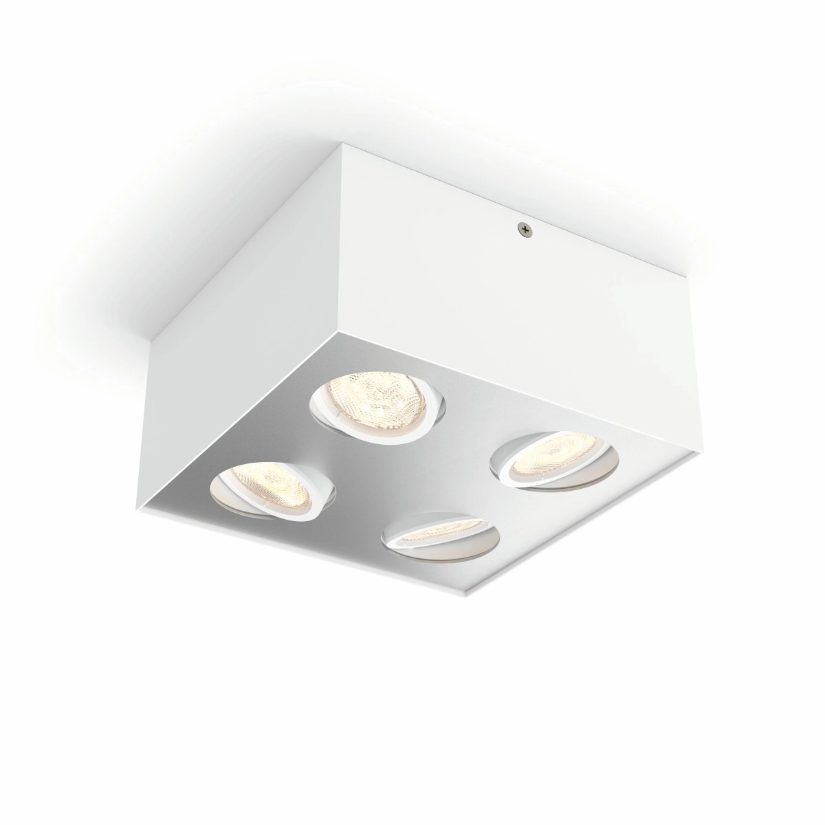 spot Box 4 lumières blanc