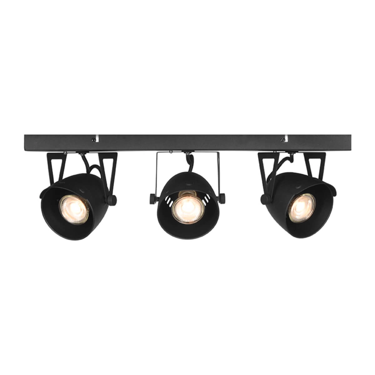 Local industriel Cap led 3 lumières noir