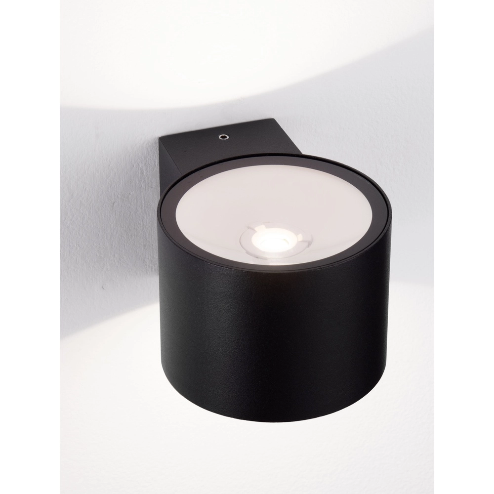 Spot mural design Beta Haut et bas noir Lyora 5212017453471