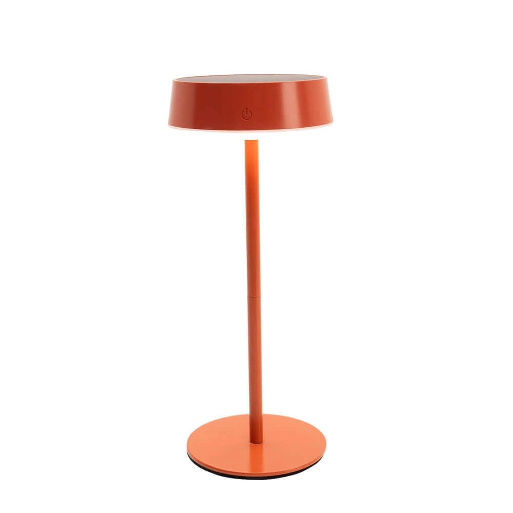 Lampe de table élégante Simeri Rouge hybride Lampe de table élégante Simeri Rouge hybride