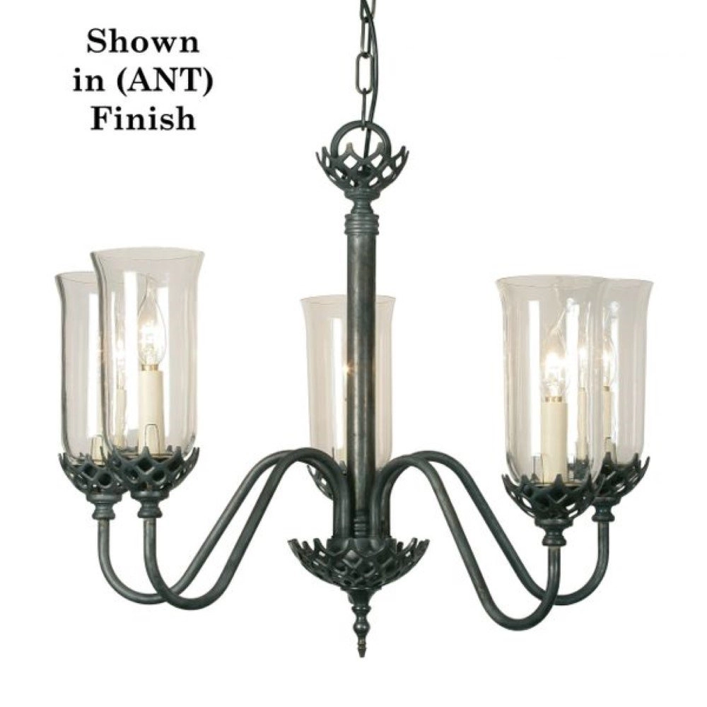 Lustre ancien Gothic cuivre antique (ant) Limehouse