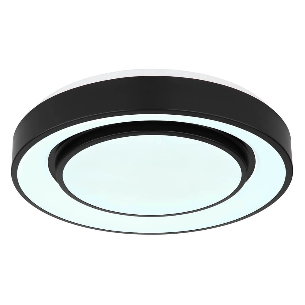 Plafonnier Sully noir Ø 38cm Globo 9007371421954