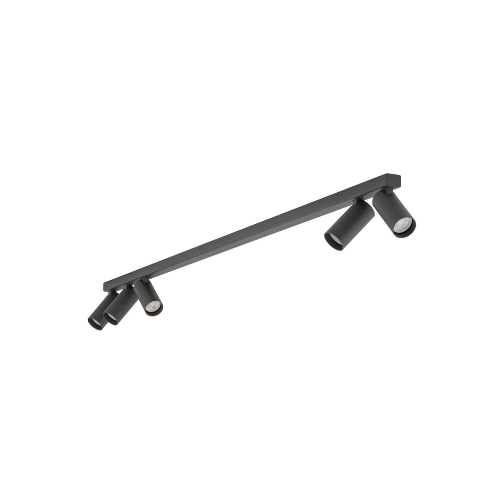 Spot monté en surface 5x GU10 Fourty Gris foncé Lyora 5903139114684