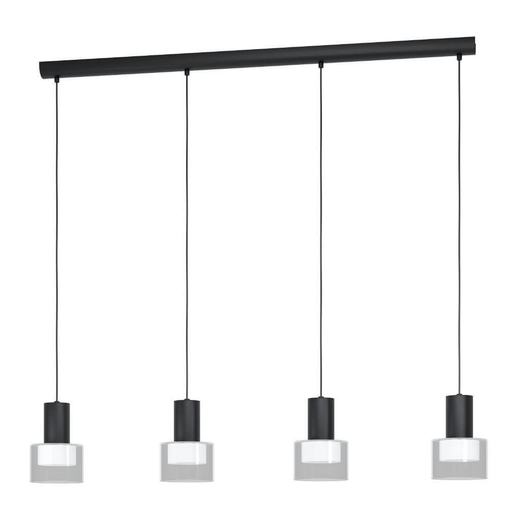 Lampe suspendue pour salle à manger Molineros noir - LED Lampe suspendue pour salle à manger Molineros noir - LED