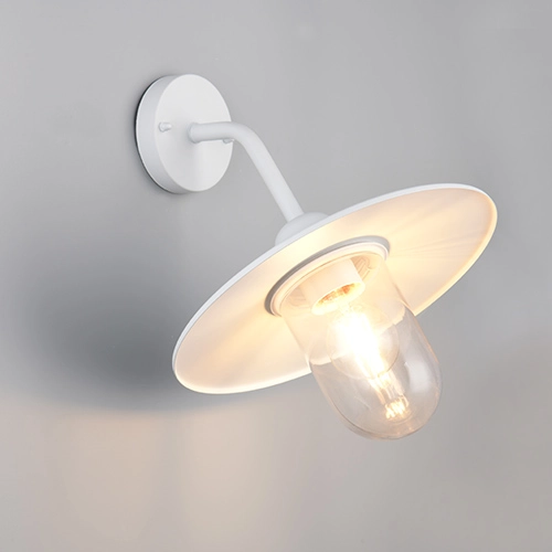Lampe de grange Brenta Blanc