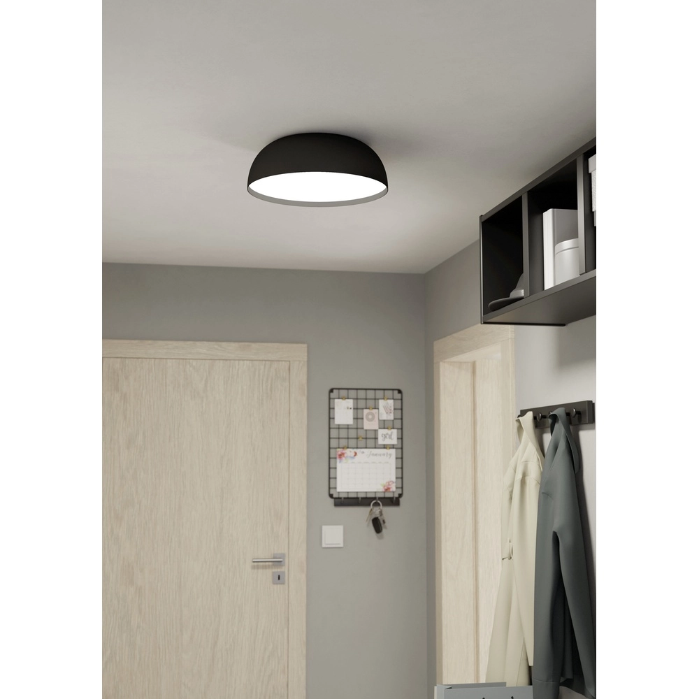 Lampe de plafond Zigbee Tollos-Z Ø 40cm - noir Eglo 9008606243792