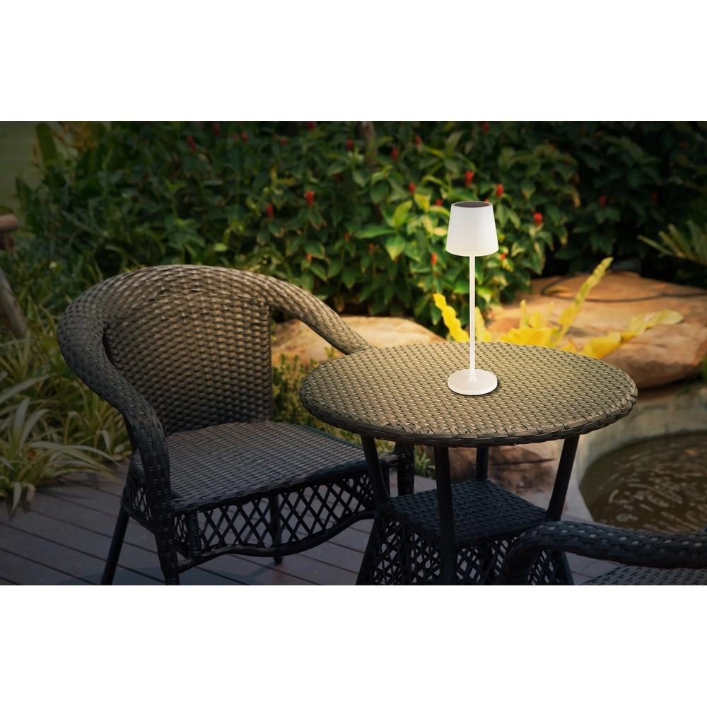 Lampe de table solaire Vannieso Blanc Globo 9007371449699