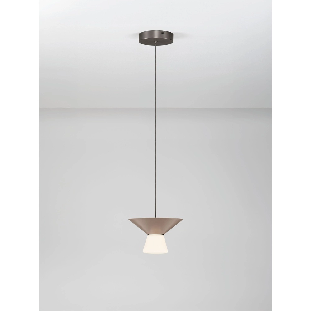 Lampe pendante de conception Baris brun Ø 22cm Lyora 5212017495266