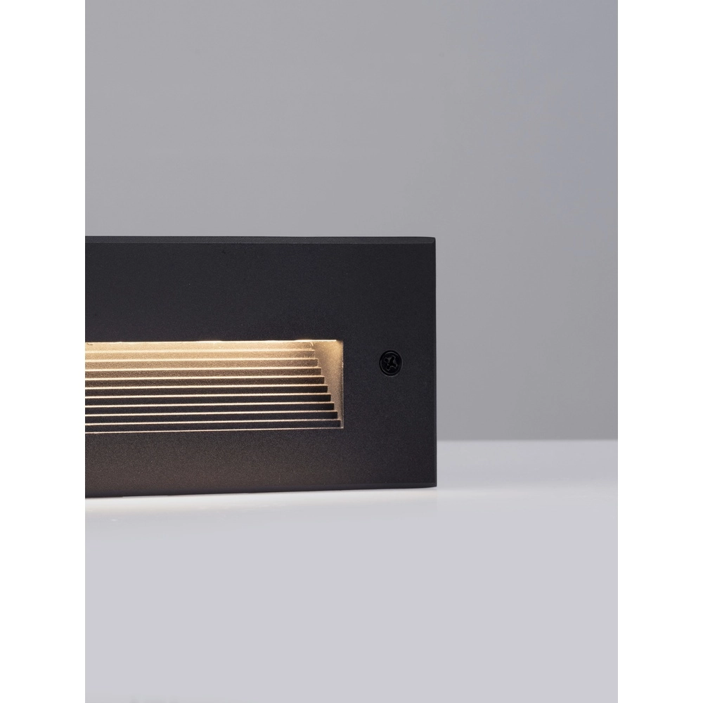 Lumière encastrée Polka 17cm noir Lyora 5212017453365