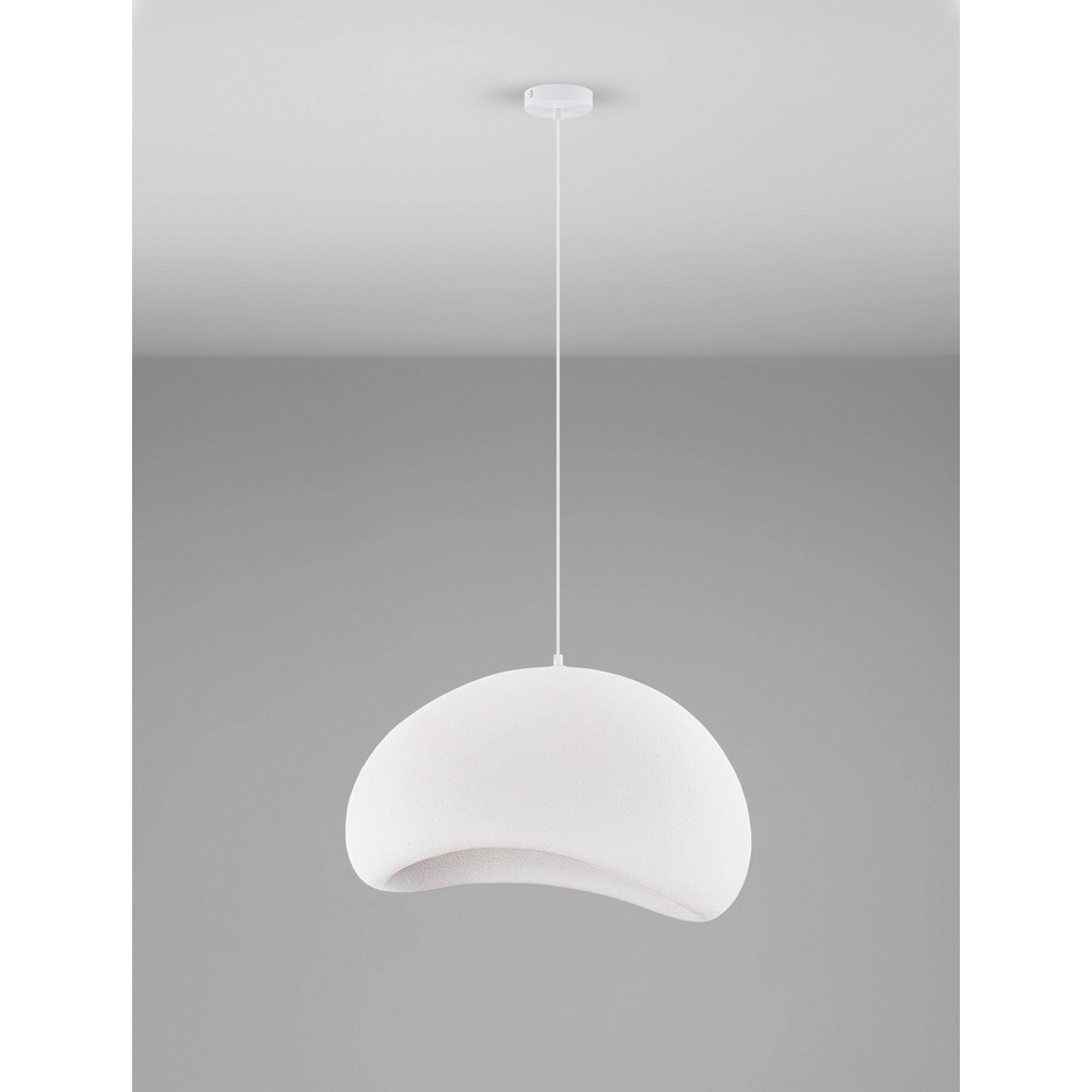 Suspension naturelle Aere blanc 60cm Lyora 5212017460790