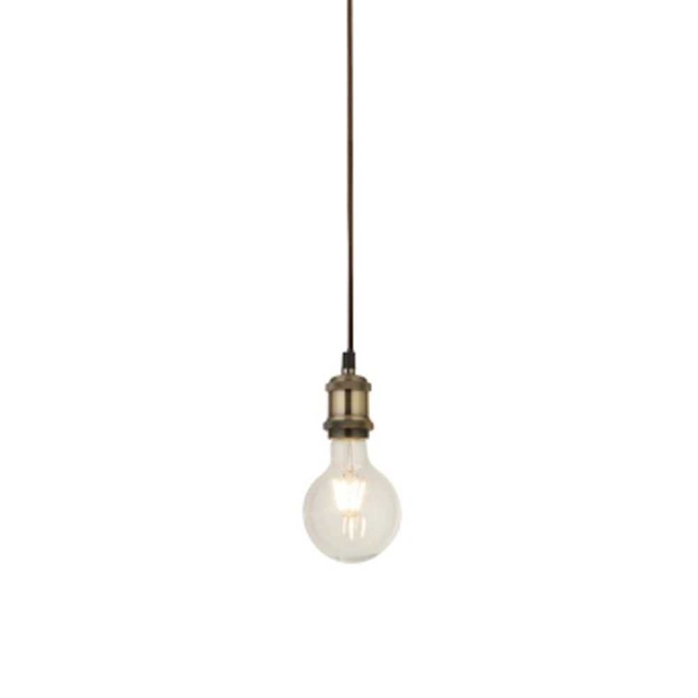 Lampe suspendue Suspi bronze cuivré avec noir