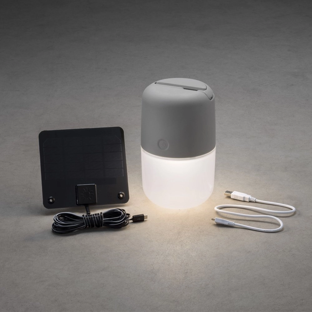 Lampe de table de jardin Asissi solaire KonstSmide 7318308053028