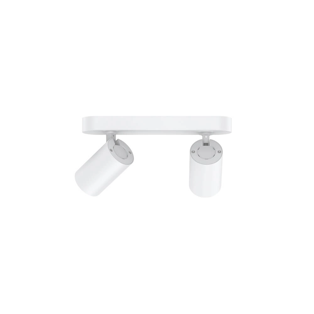 Spot LED en saillie Tevo double - blanc - 2700K Lyora 4255805301562