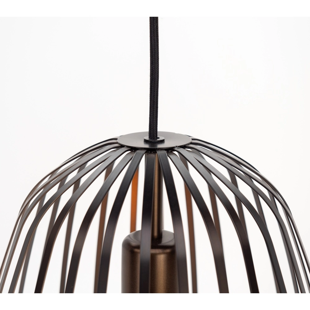 Lampe pendante en bronze Espinal Ø 28cm - 1x E27 Eglo 9008606312580