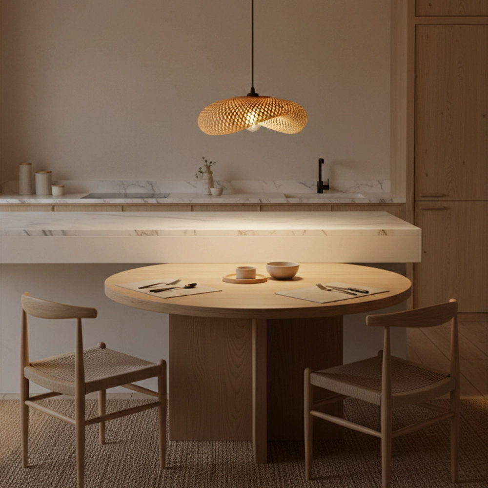 Suspension en bambou Adaline 42 cm