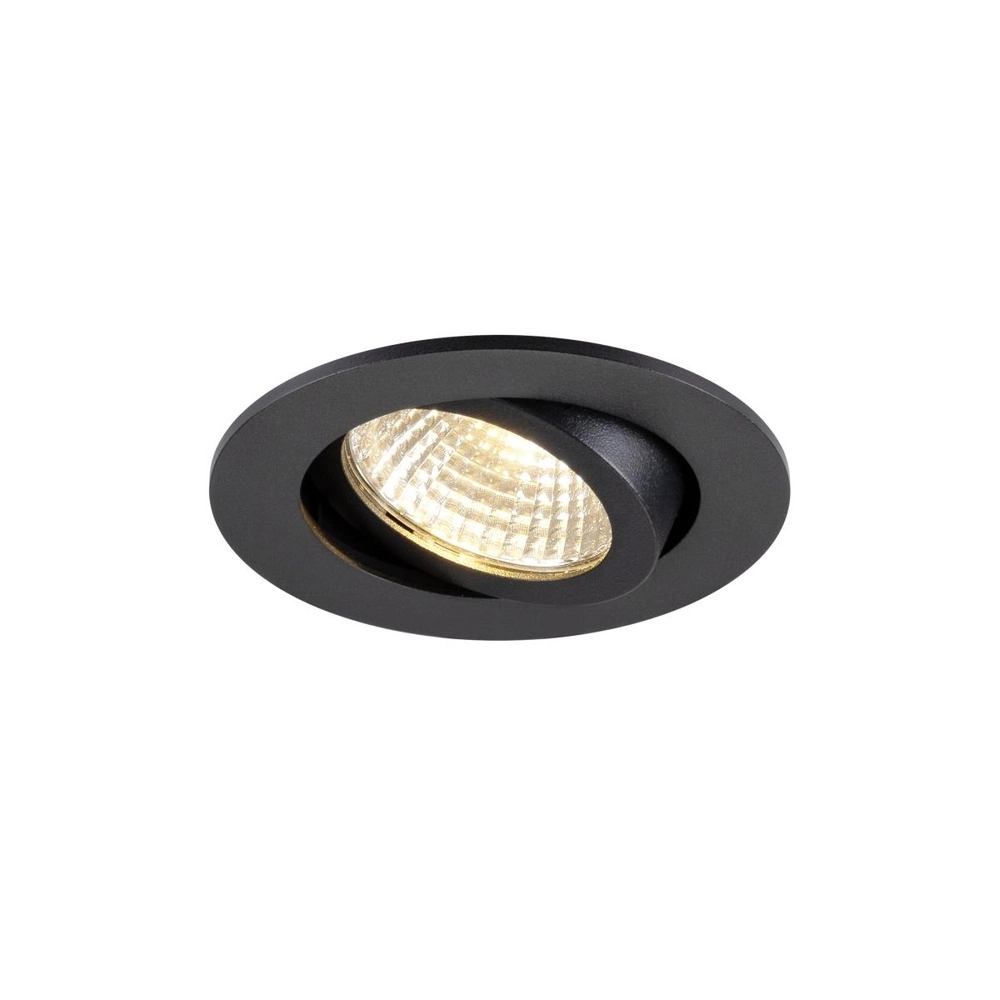 Spot encastré New Tria 68 étanche à l’air 3000K noir