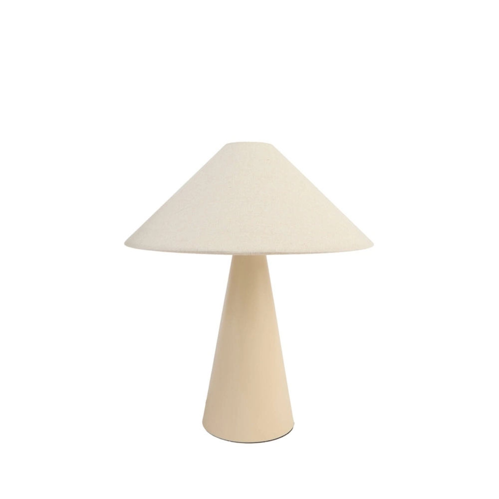 Lampe de table de conception Dolore brun sable