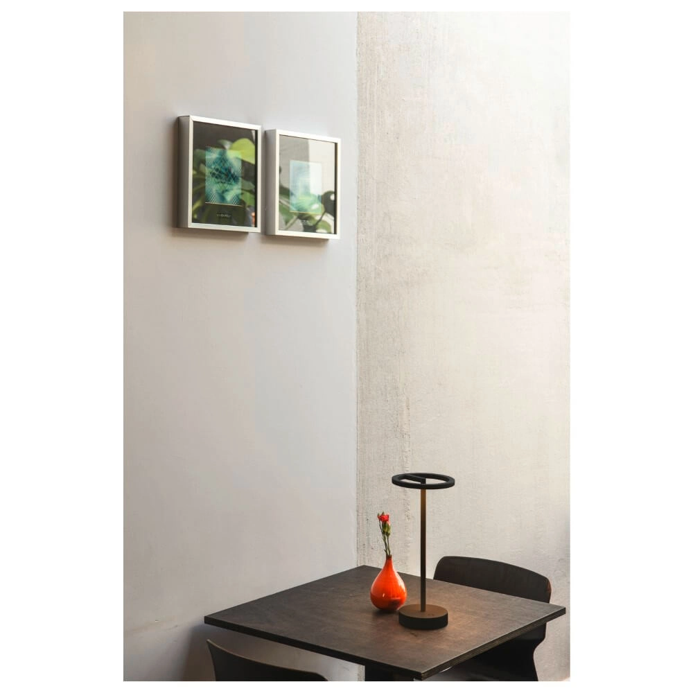 Lampe de table d'extérieur Vinolina One noir - rechargeable SLV 4024163276306