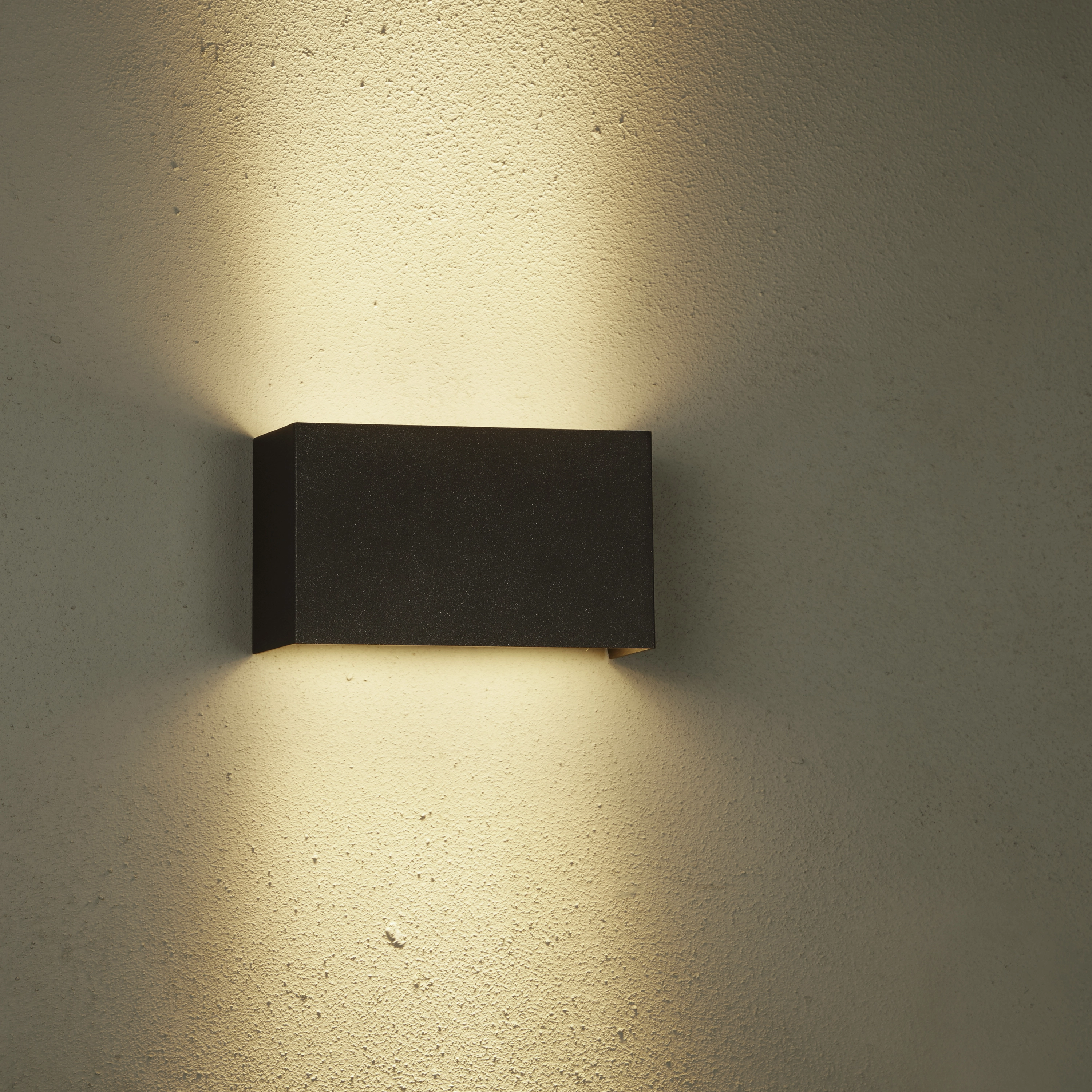 Lampe murale élégante Savoy anthracite