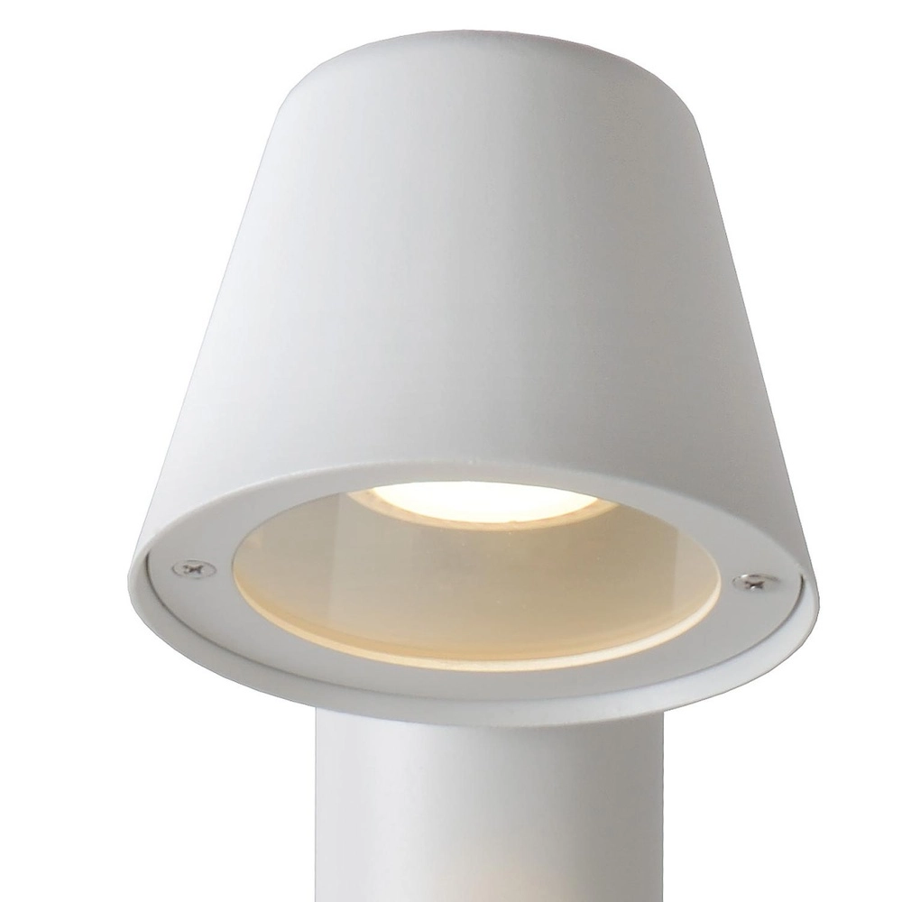 Lampe de jardin Dingo-Led IP44 blanc Lucide 5411212144119