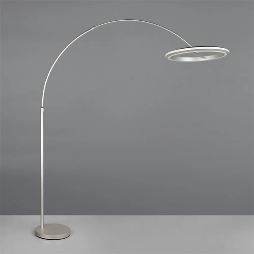 Lampe de pied Amador nickel Trio 4017807688184