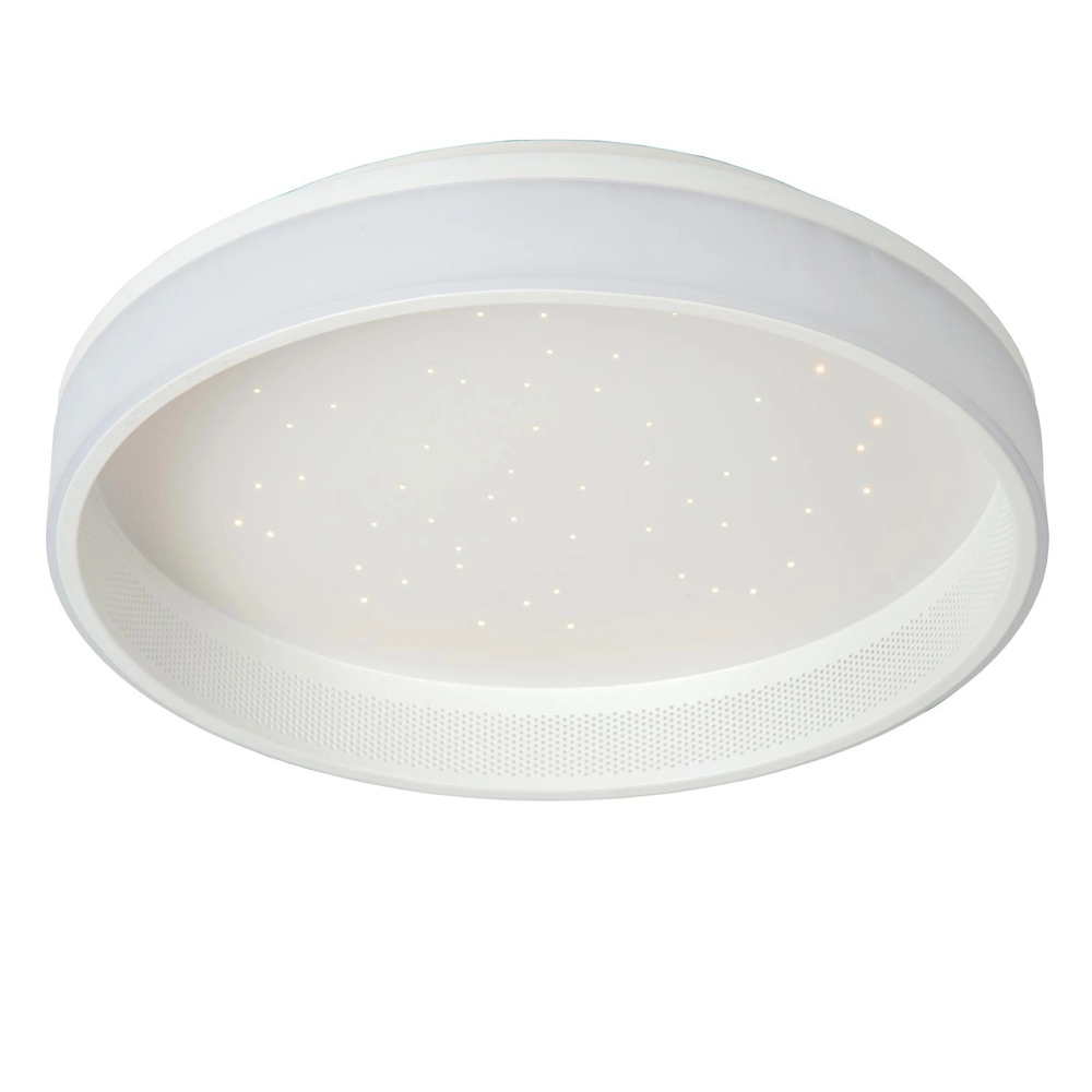 Conception de plafonds Estreja Ø 40 cm de blanc Lucide 5411212712813