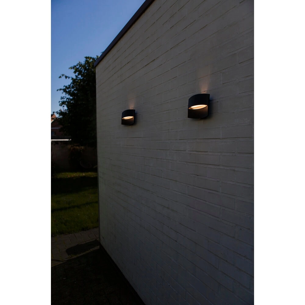 Lampe d’extérieur à led Lotus noir Lutec 6939412016733