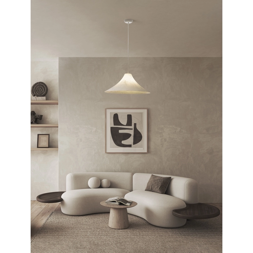 Suspension Oket blanc Ø 65cm