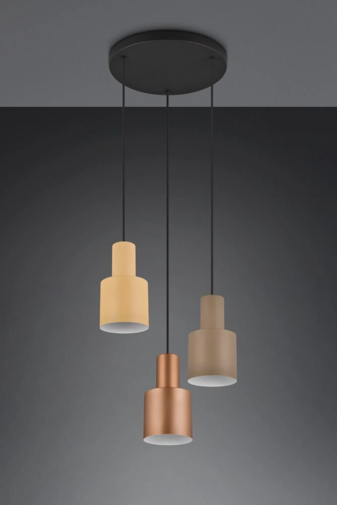 Lampe suspendue design Agudo 3 lumières Trio 4017807574609