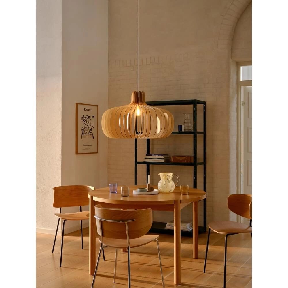 Suspension design Hazo bois Ø 66,5cm Nordlux 5704924024290